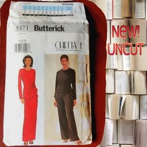 🗺️ Butterick Pattern Sew Misses' Top, Skirt & Pants 3371 Size 8, 10, 12 Uncut